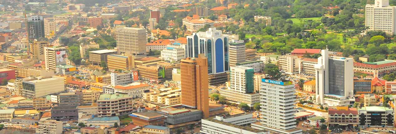 Kampala the capital and largest city of Uganda